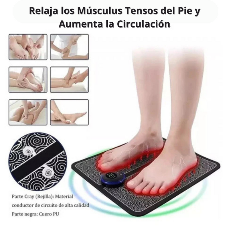 Masajeador de pés Con Electroestimulación